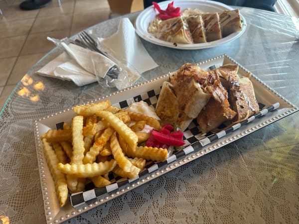 Syrian Wrap Mediterranean Food