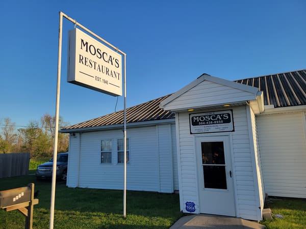 Mosca's Restaurant | Italian