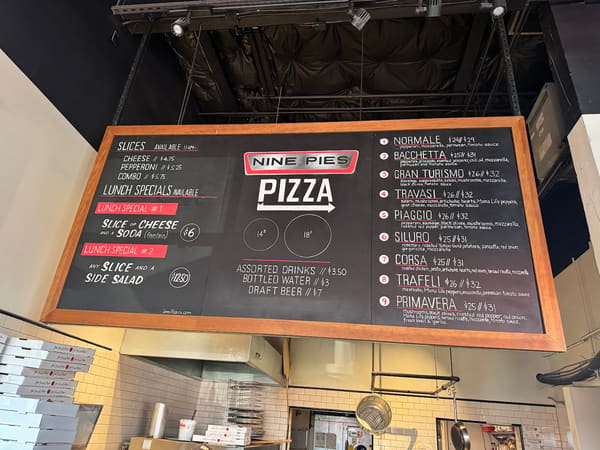 Nine Pies Pizzeria