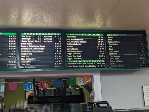 King Burrito Mexican Food