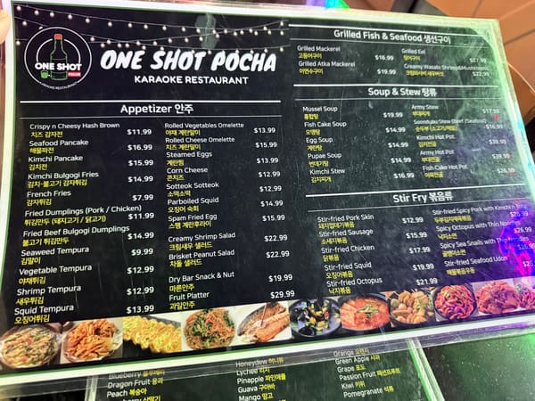 One Shot Pocha