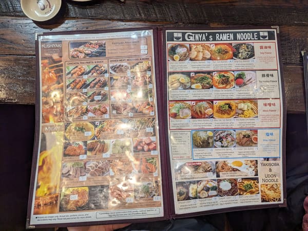 Ginya Izakaya