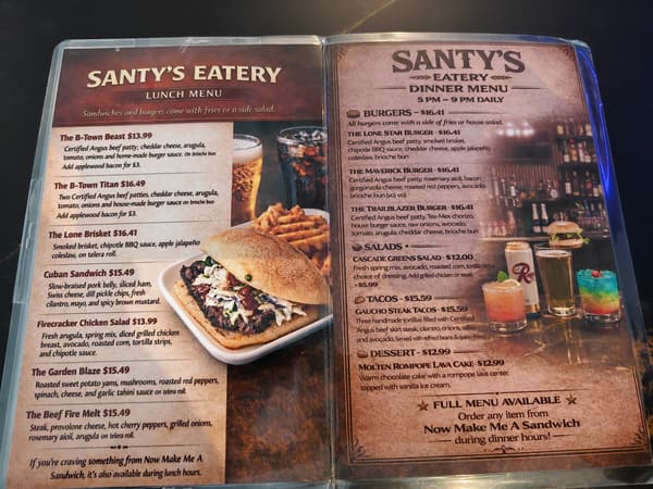 Santy’s Eatery