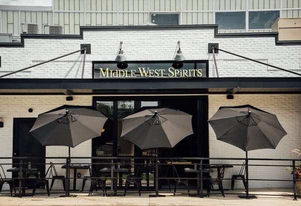 Service Bar at Middle West Spirits Distillery