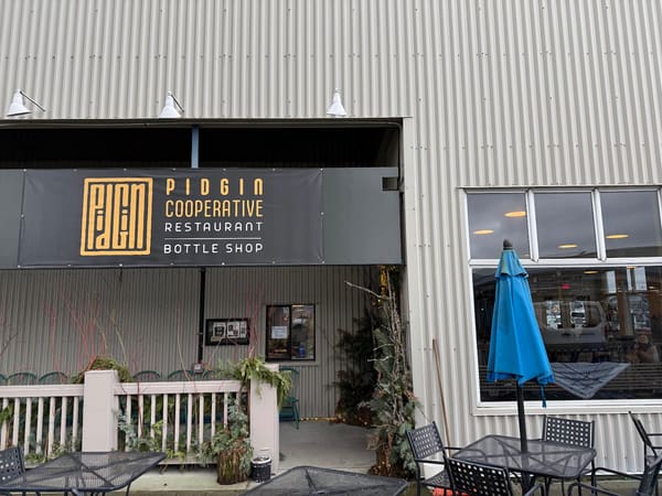 Pidgin Cooperative Restaurant & Bottle Shop