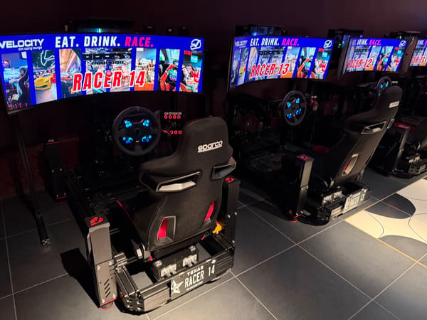 Velocity, Sim Racing Lounge - Dallas