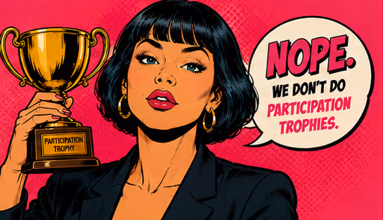 Nope. We don't do participation trophies.